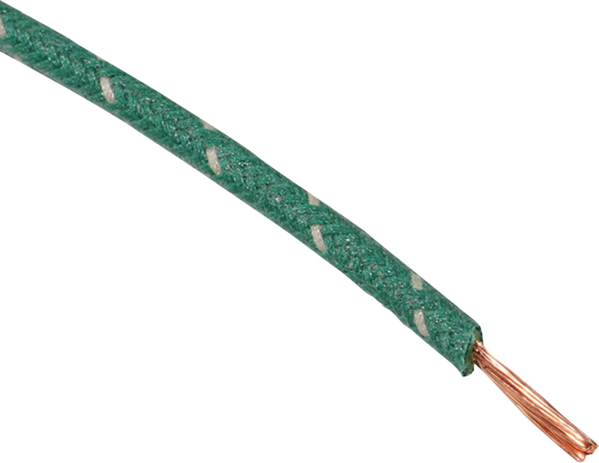 WIRE 16-GAUGE CLOTH BRAIDED 25