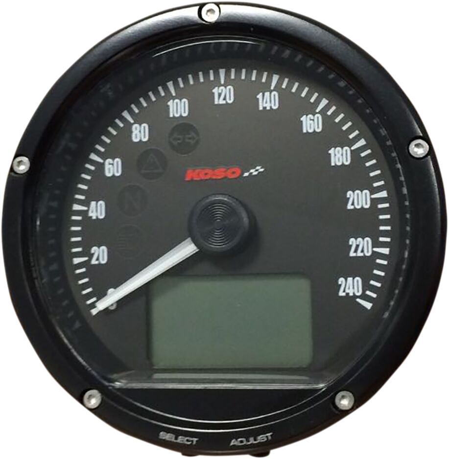 D75 SPEEDOMETER BK 0-240 KMH
