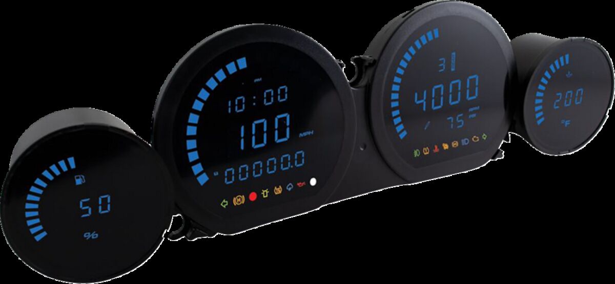 GAUGE HD-03L BLUE LED 2014-202