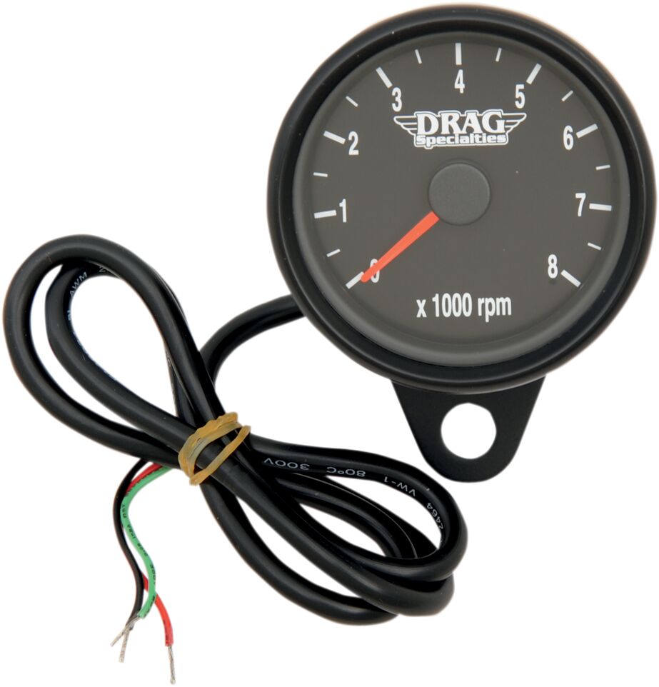 TACH BLK 2.4 BLK W/LED