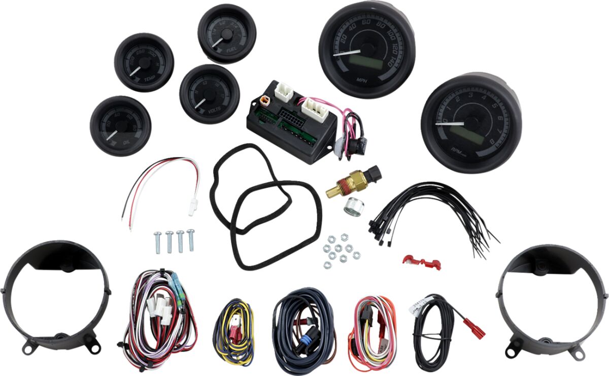 GAUGE 6PK 96-03BLK/GRY/BK