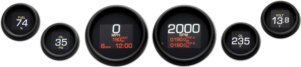 GAUGE 6/SET BL BZ FLHT04+