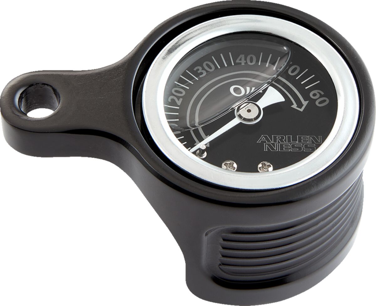 GAUGE OIL PRESSURE M8 BLK