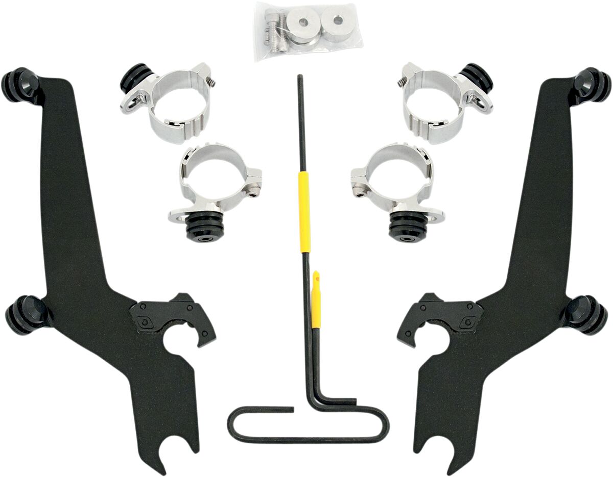 MOUNT KIT SS WIDE BLK