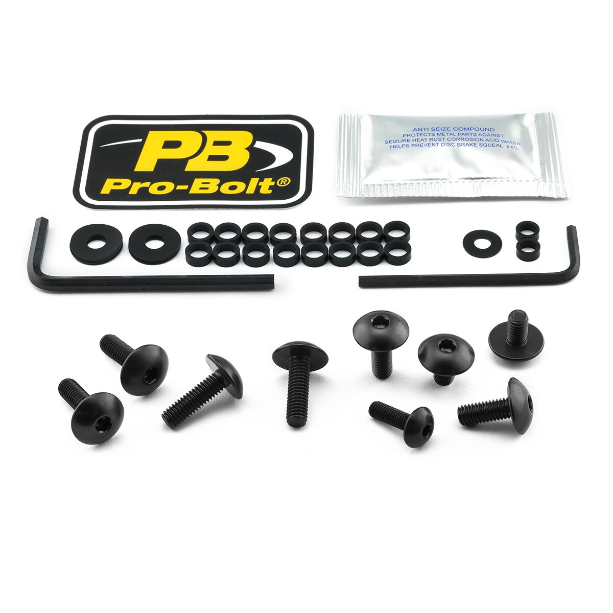 BOLT KT FAIRING TRI BLACK