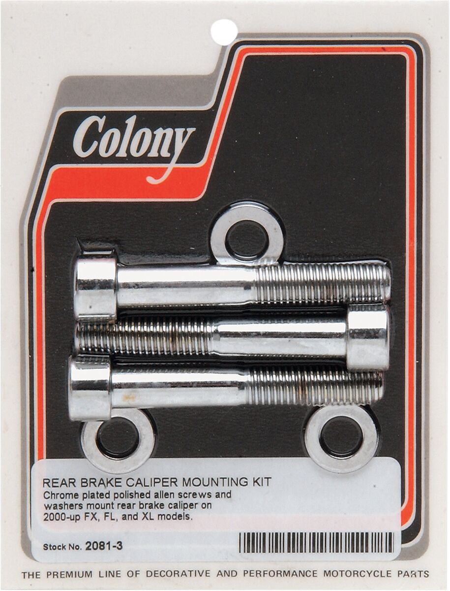 BOLT KIT RR CALIPER00-07