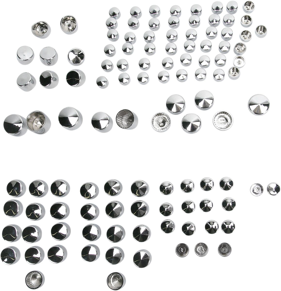 COVERS BOLT 09-16 FL CHR