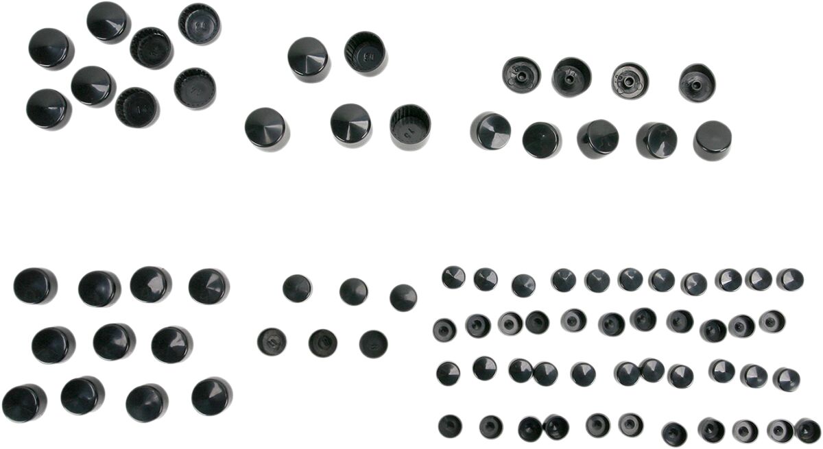 COVERS BOLT 99-06 FL BLK