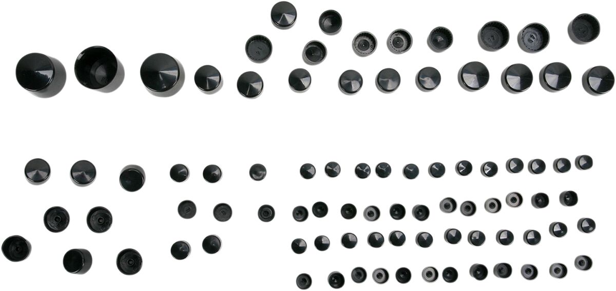 COVERS BOLT 00-06FXST BLK