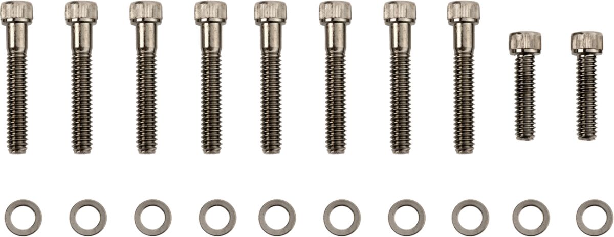 BOLT KIT M8 TRAN CVR B/C