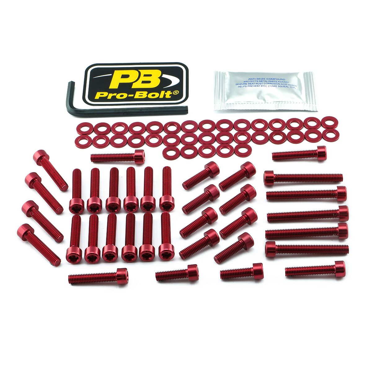 BOLT KT ENGINE YAM RED