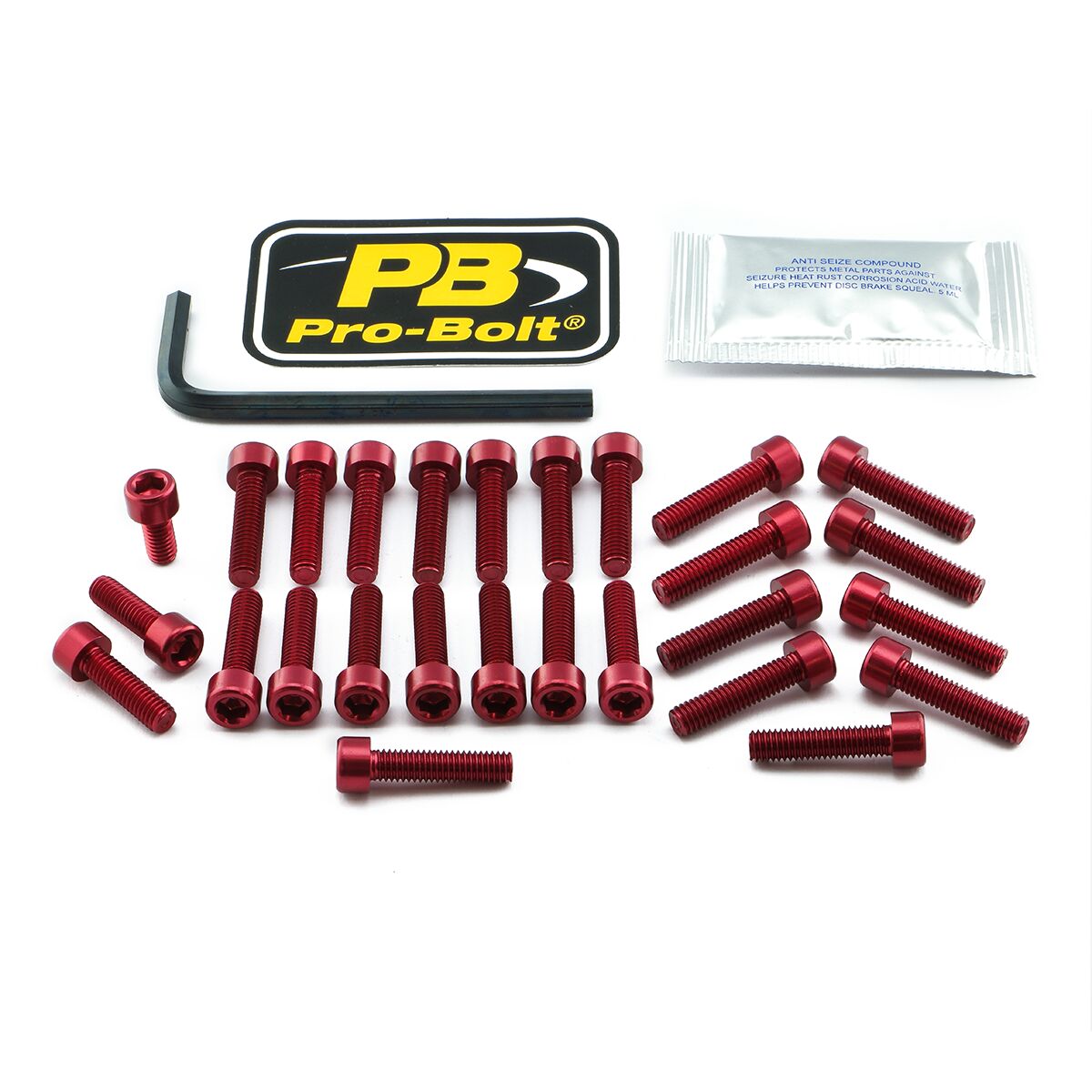BOLT KT ENGINE YAM RED