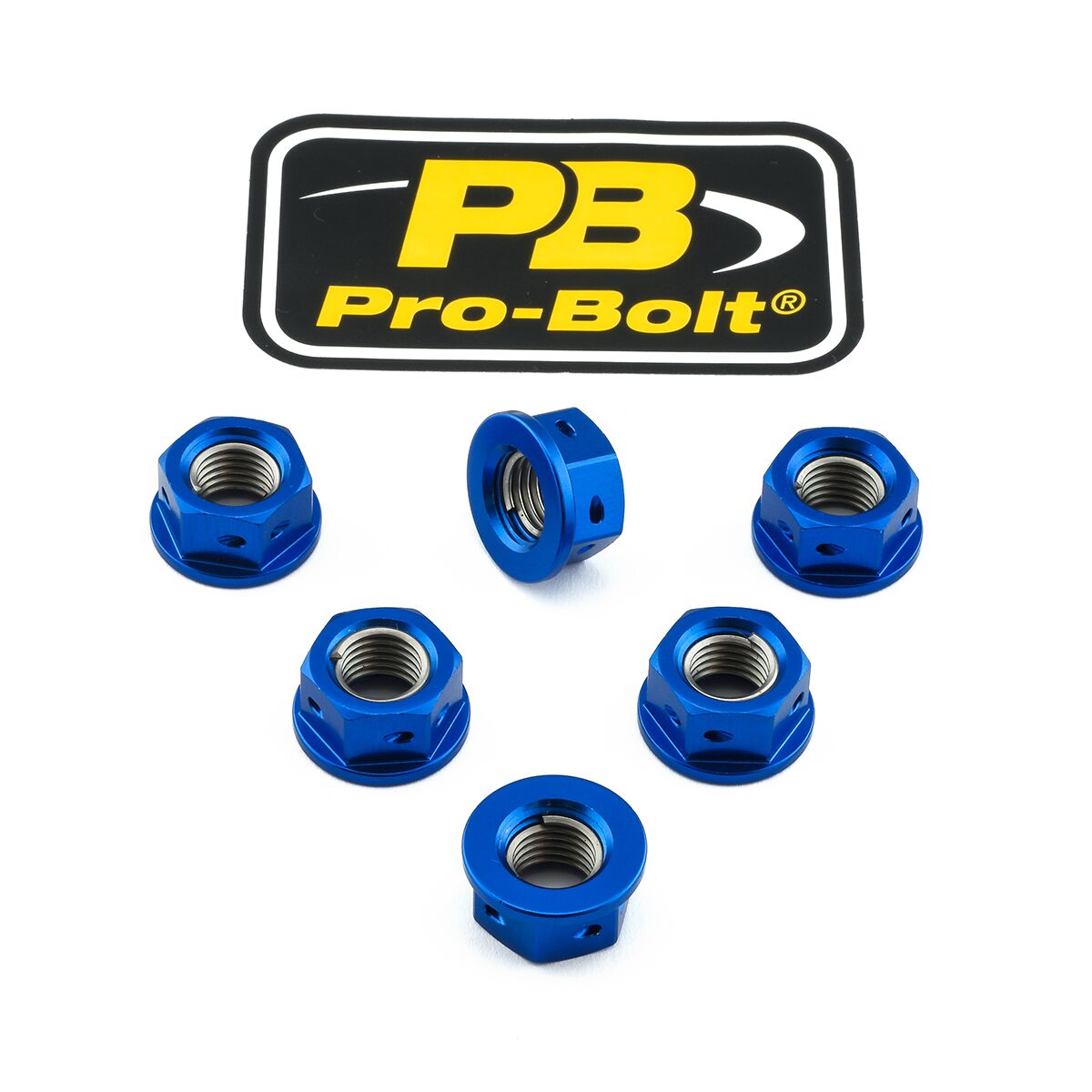 NUT SET SPROCKET 10X1.25 BL