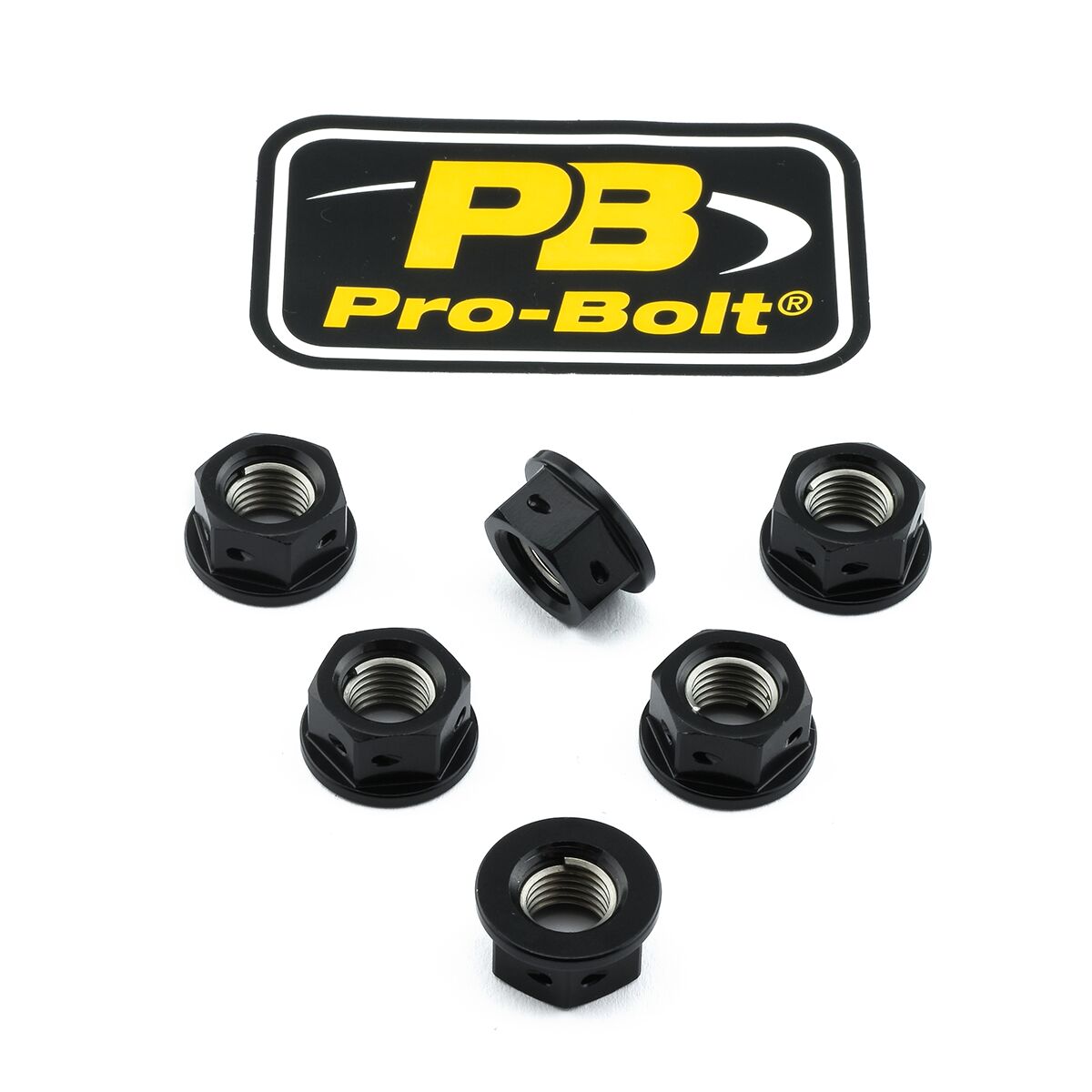 NUT SET SPROCKET 10X1.25 BK