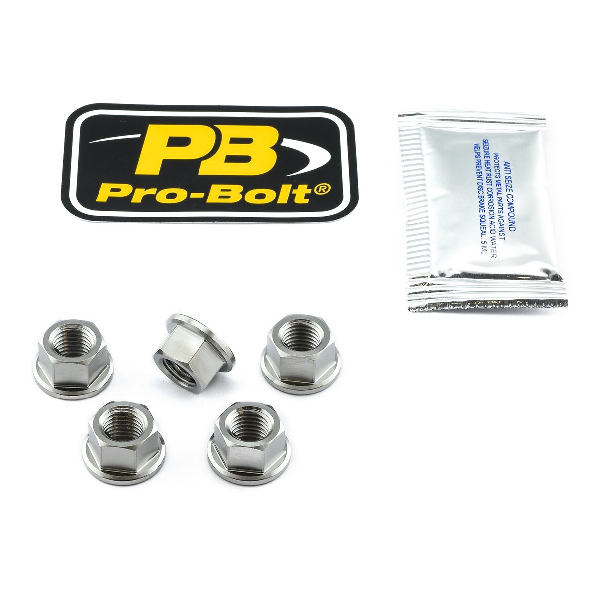 NUT SET SPROCKET TIT 10X1.25