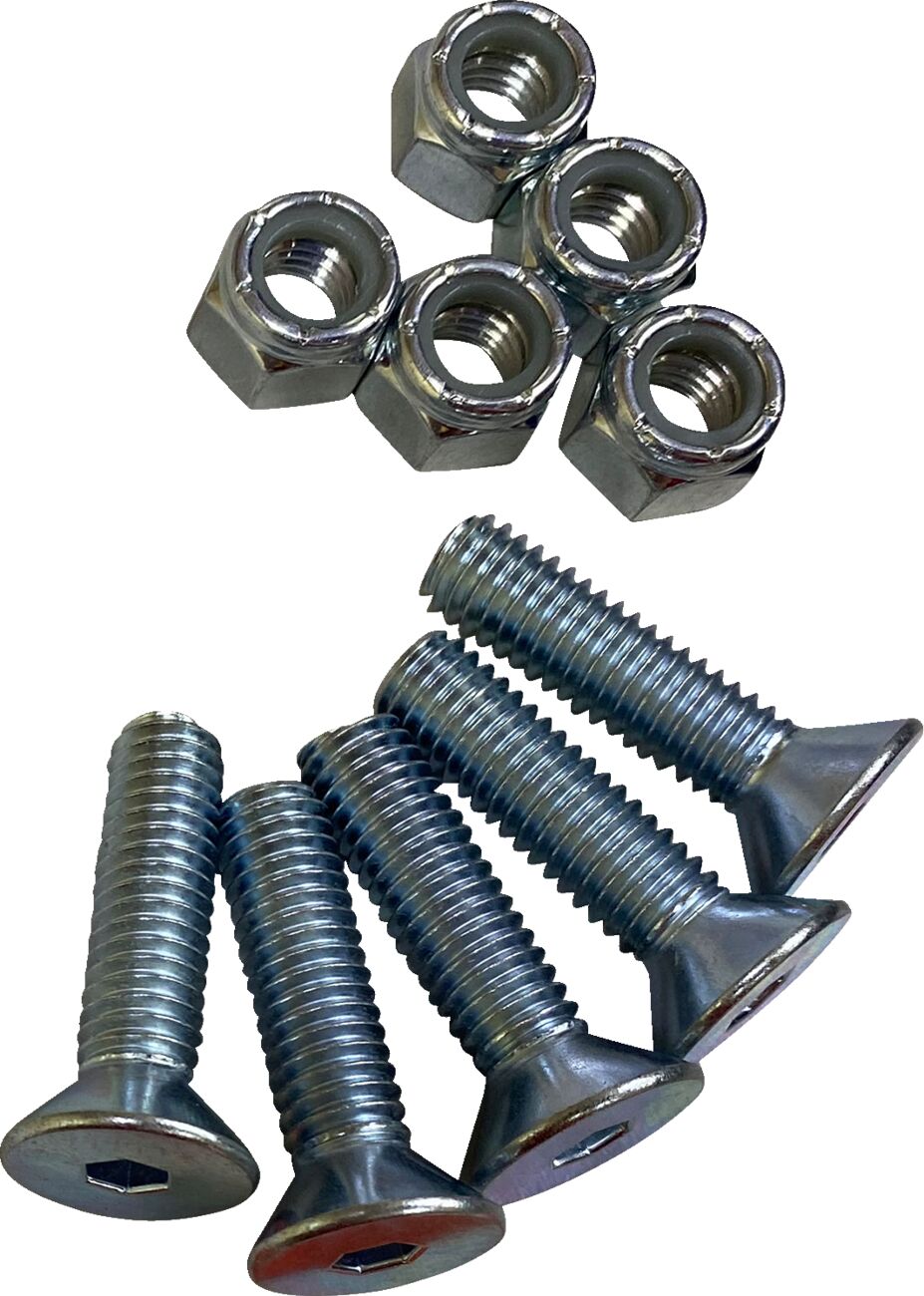SCREWS RTR 3/8-16CS W/NUT