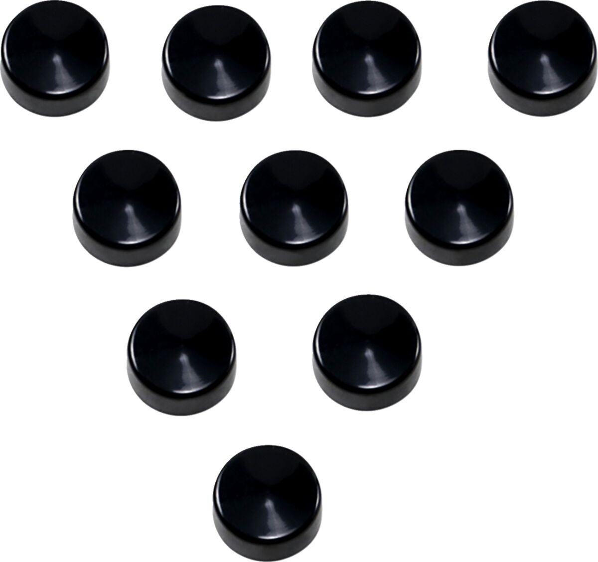COVER BOLT 5/8 HEX BLK