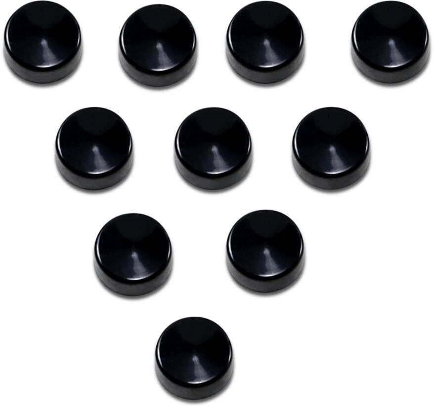 COVER BOLT 5/8 HEX BLK