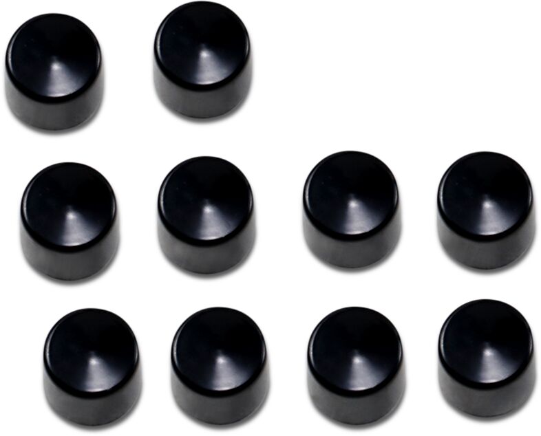 COVER BOLT DP 9/16 HEX BK