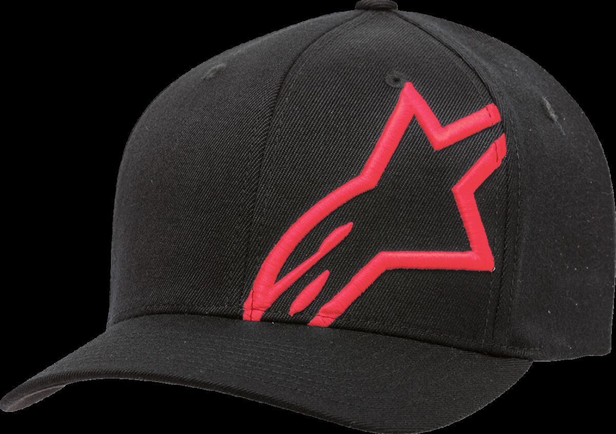 HAT CSHIFT CV BK/RED L/XL