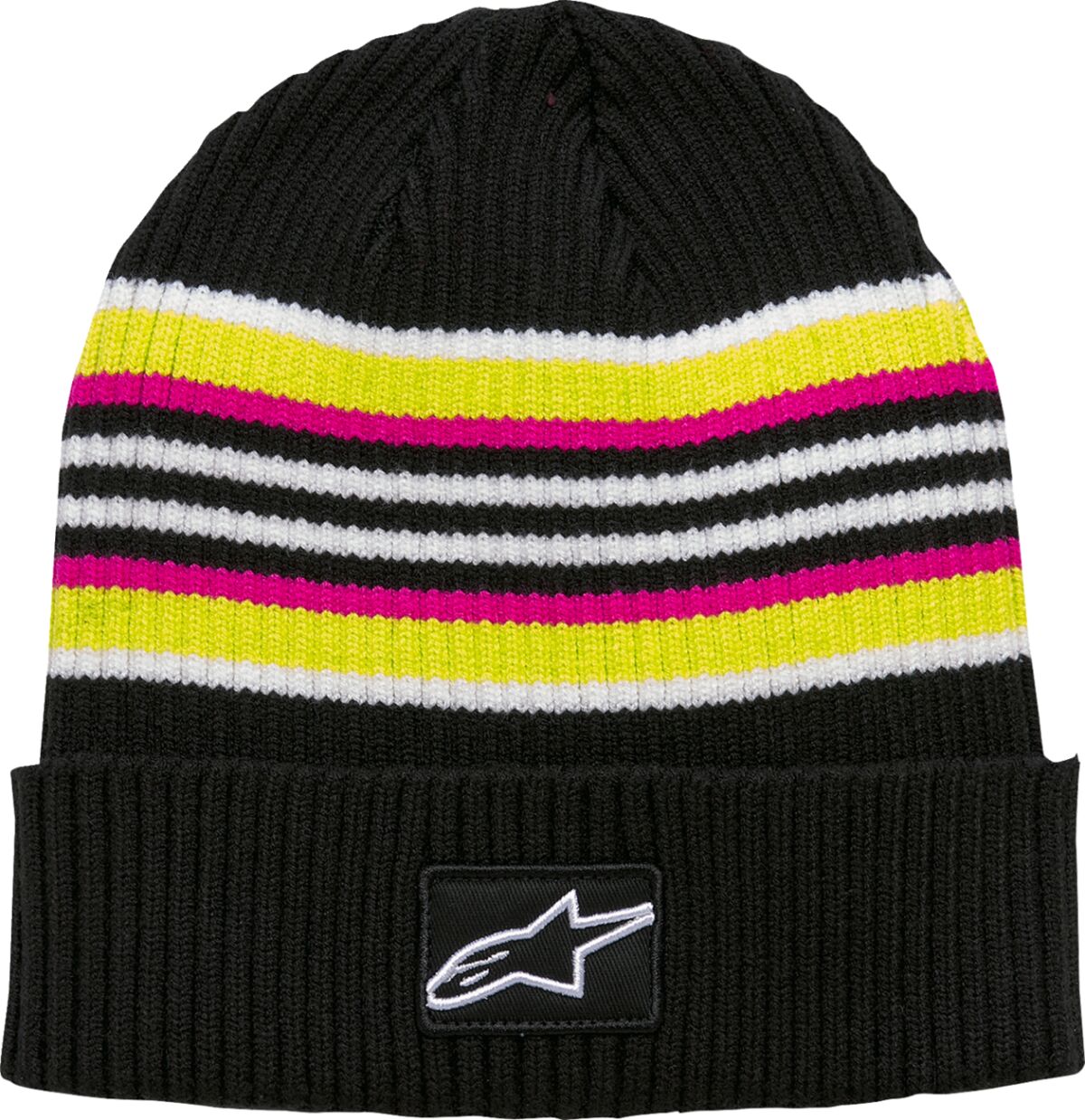 BEANIE CUFF BOLTED BLK O/S