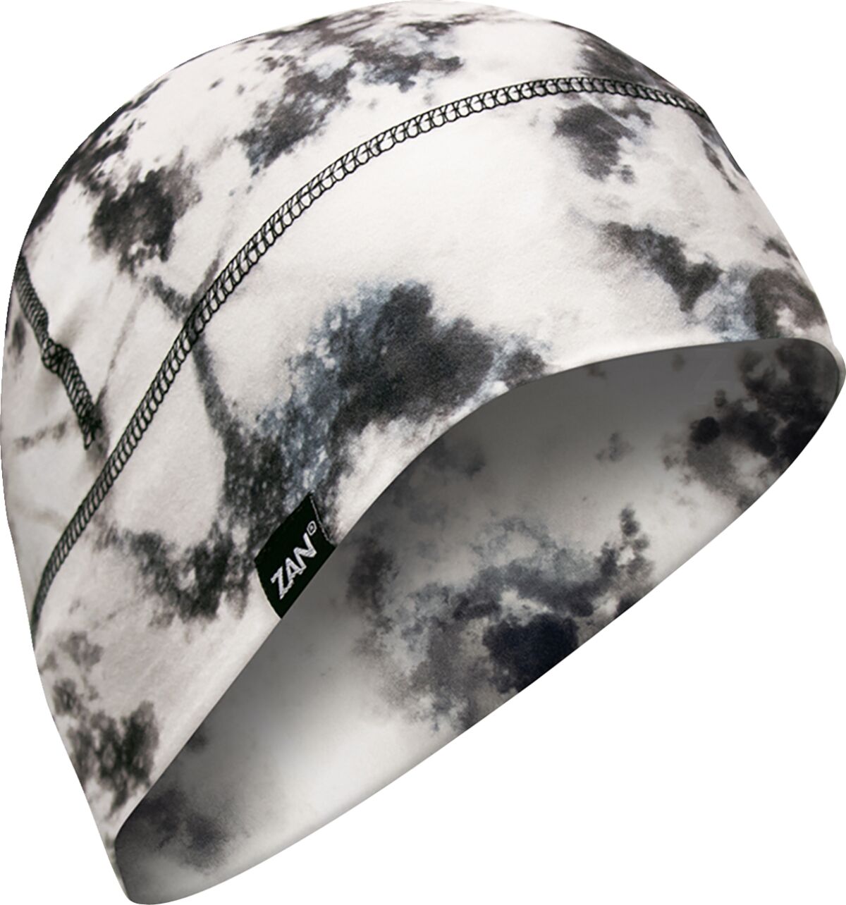 BEANIE SPFLX BK WH TIE DYE