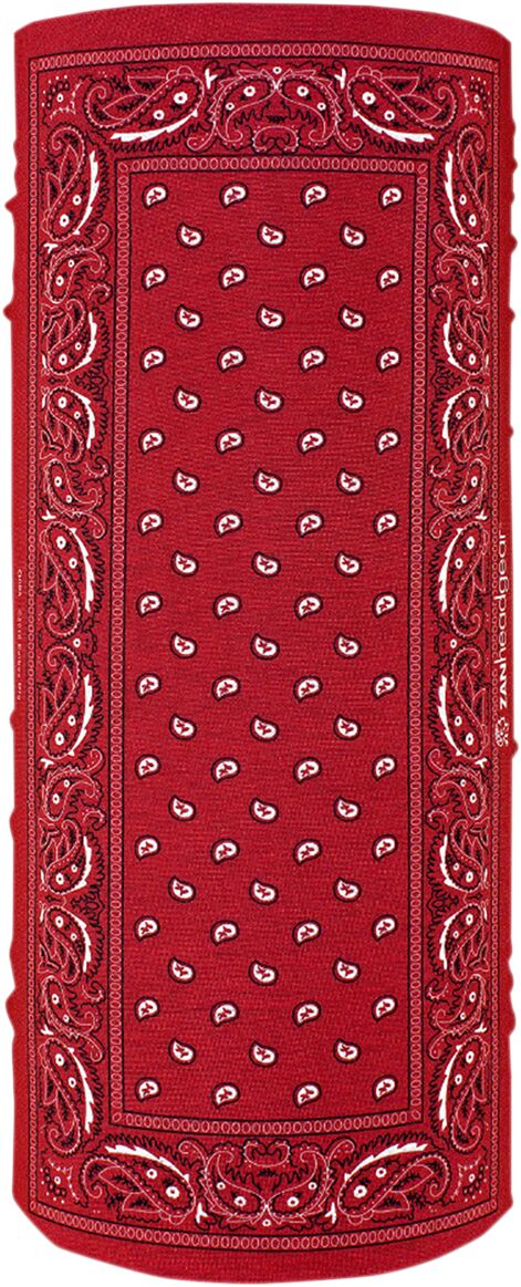MOTLEY TUBE RED PAISLEY