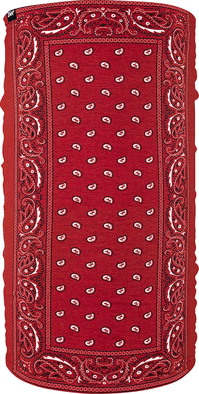 MOTLEY TUBE FLEECE RED PAIS