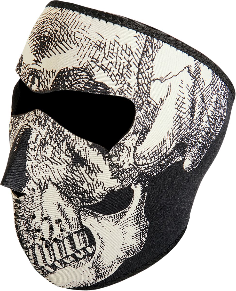 FACE MASK SKULL FACE GLOW