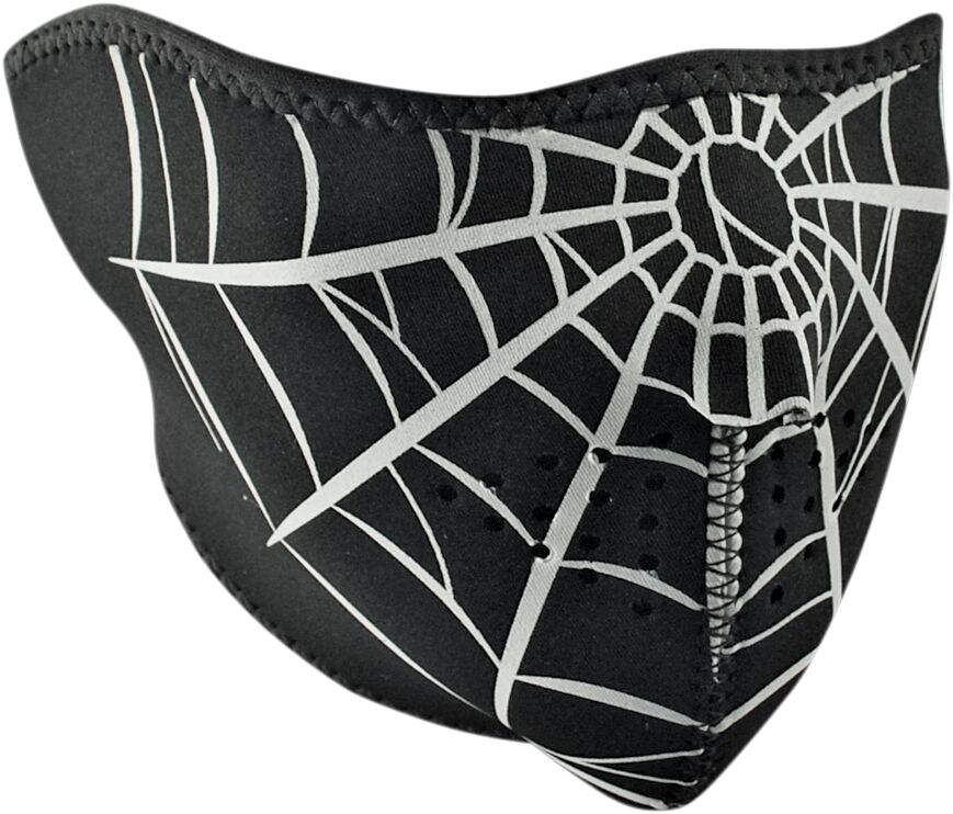 HALF MASK SPIDER WEB