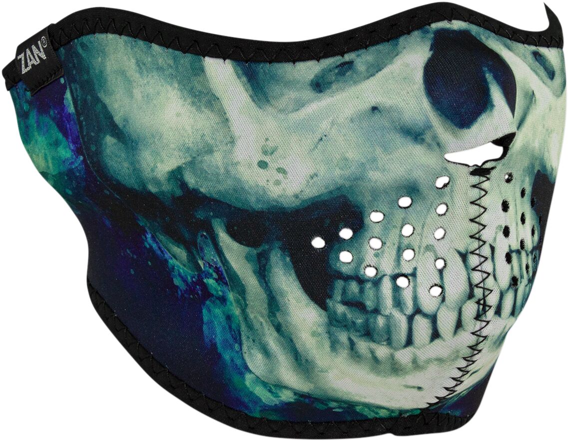 HALF MASK PAINT SKULL