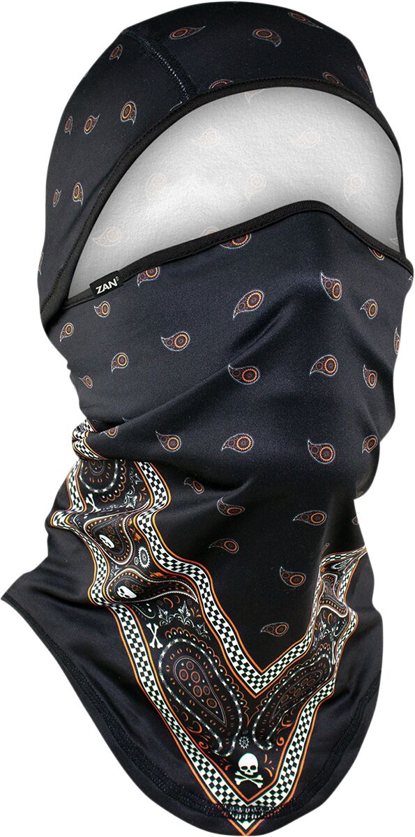 BALACLAVA SPORTFLEX CONV BK/OR