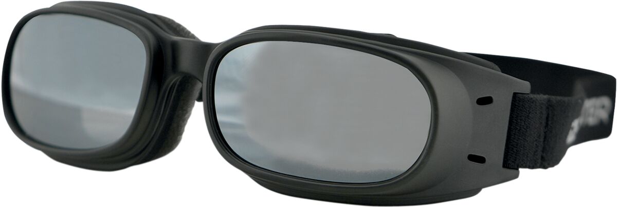 GOGGLE PISTON BLACK W/ SMOKE M