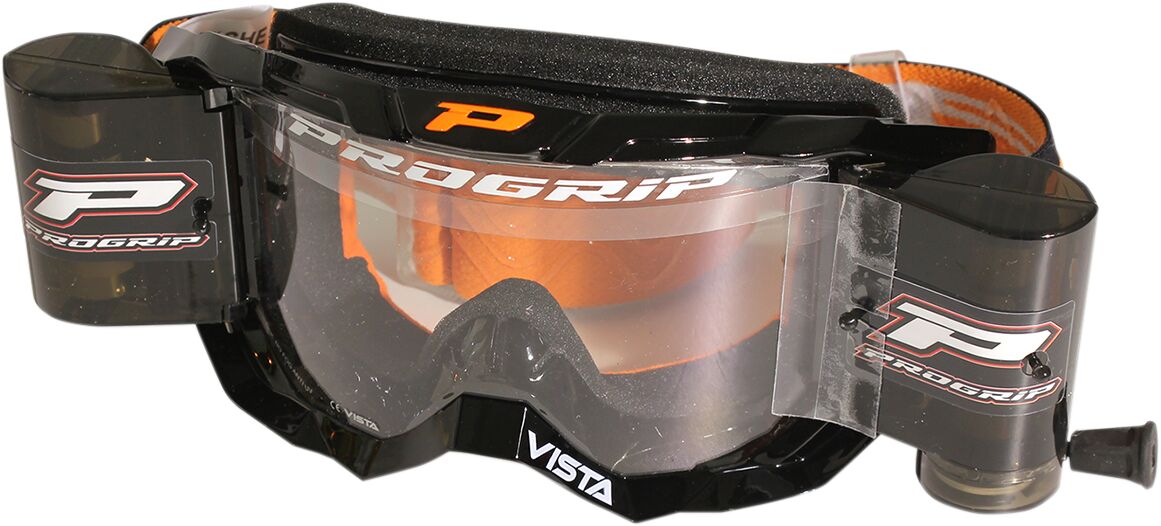 GOGGLES VISTA BLACK+ROLL OFF