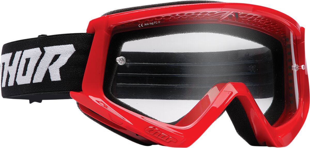 GOGGLE COMBAT RACER RD/BK