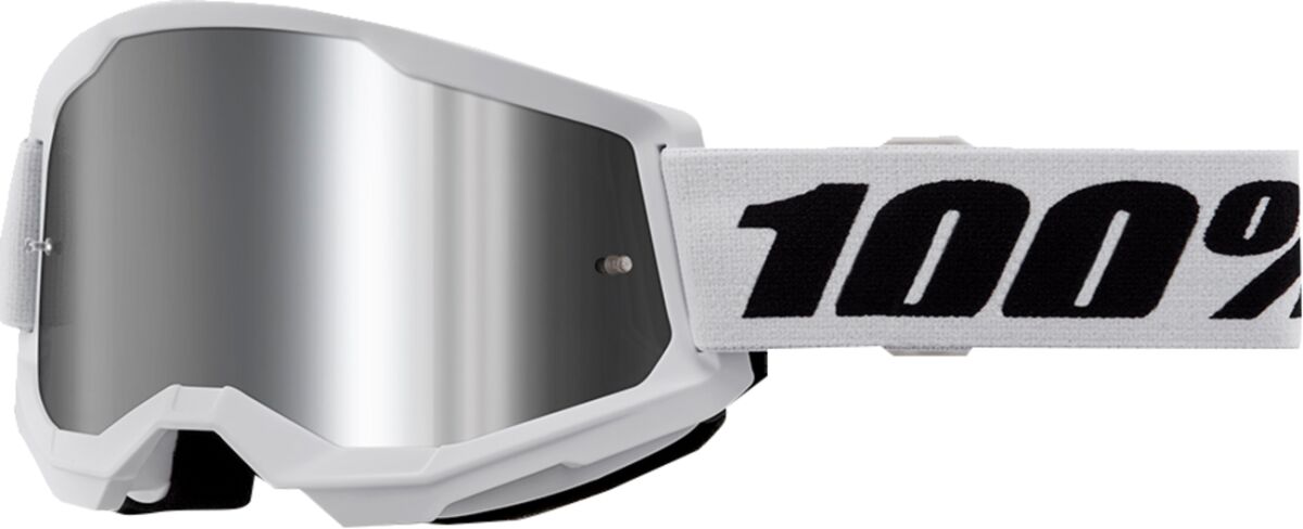 GOGGLE STRATA 2 JNR WHITE MIR