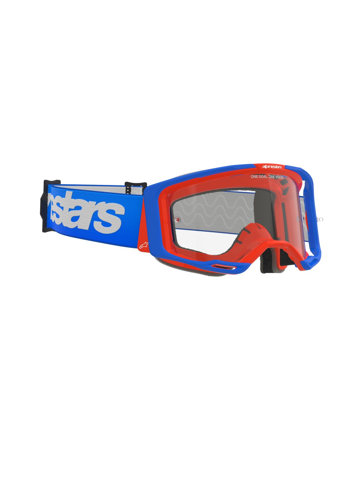 GOGGLE VISION 8 WORDMARK BL/OR
