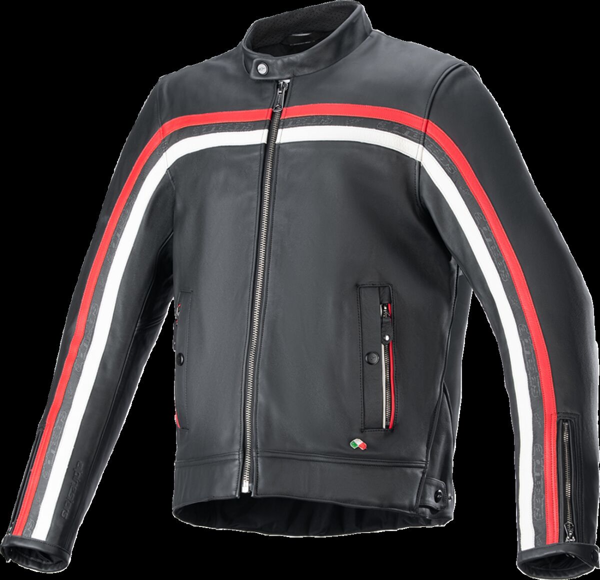 JACKET DYNO BLACK/RED XL