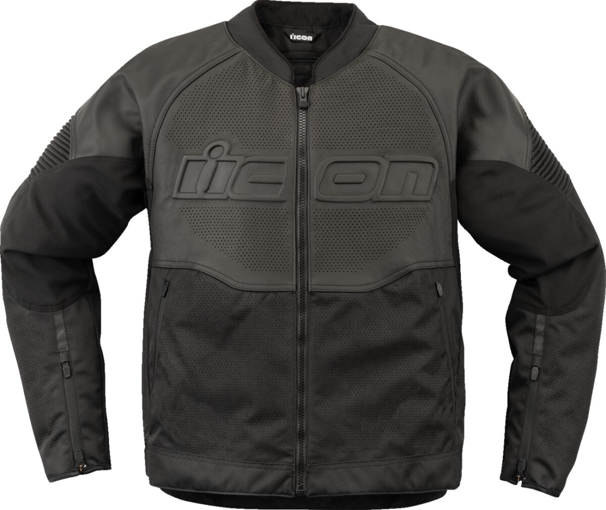 JACKET OVERLORD3 LEATHER BK XL