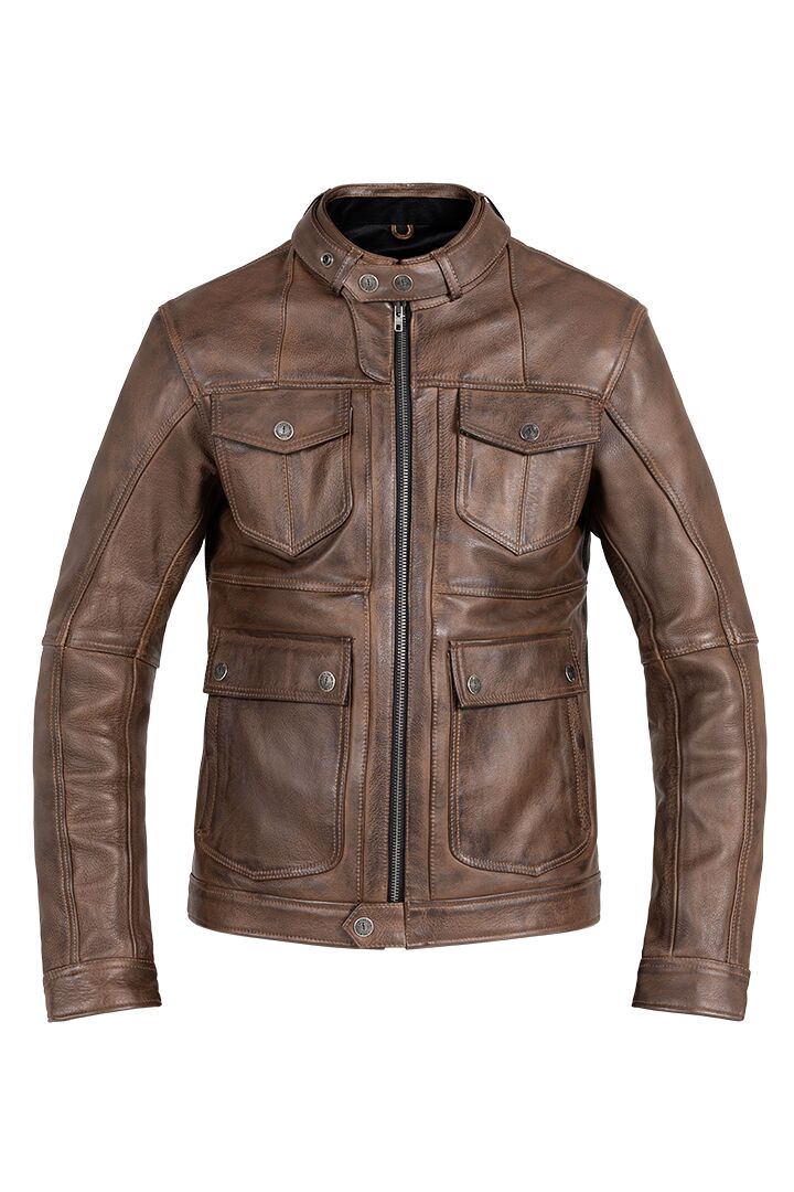 JACKET DRIFTER LEATHER BROWN 2