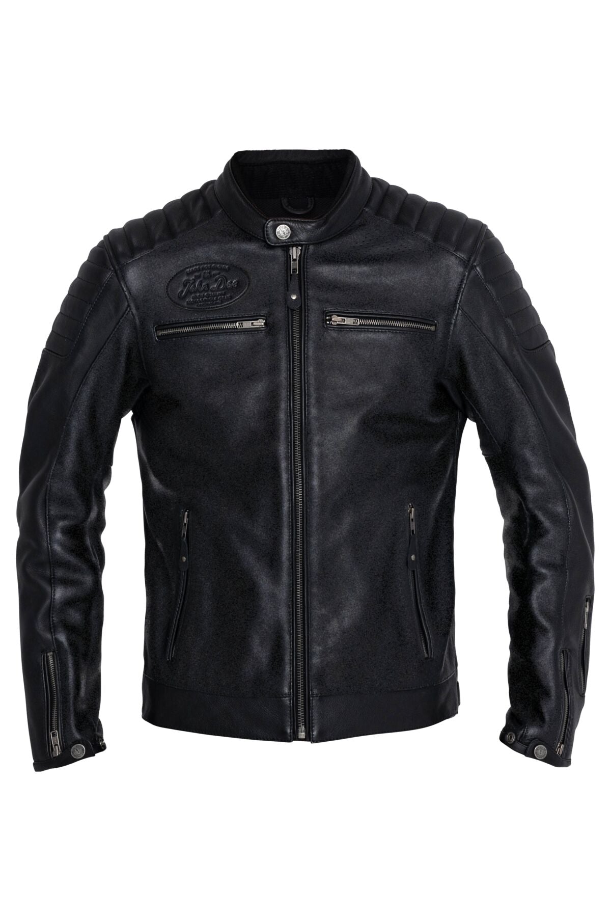 JACKET DEXTER LEATHER BLACK XL