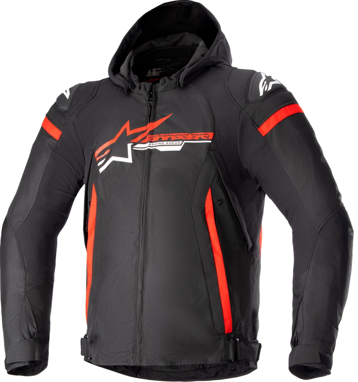 JACKET ZACA WP BK/RD/W 3X