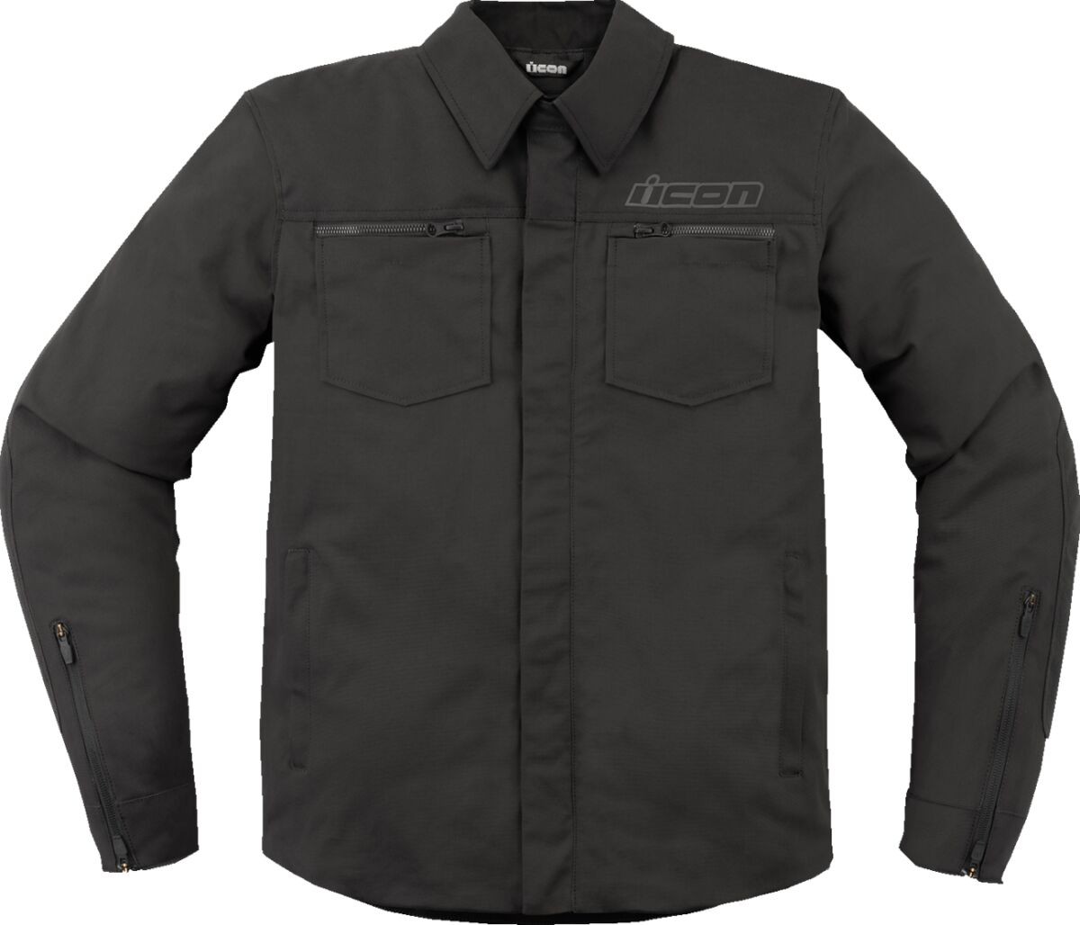 JKT UPSTE CANVAS CE BK XL