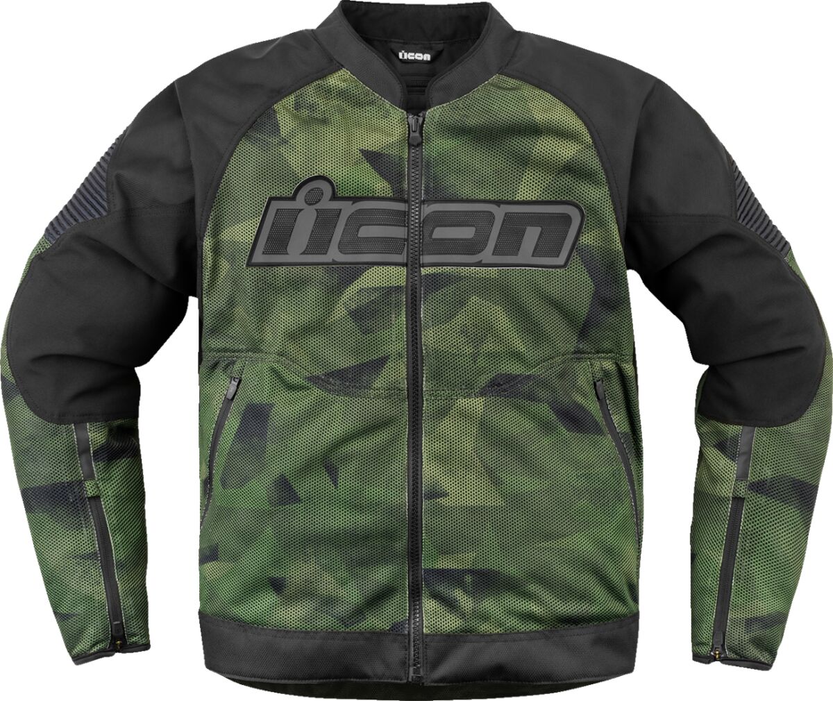 JACKET OVERLORD3 MESH CAMO GN