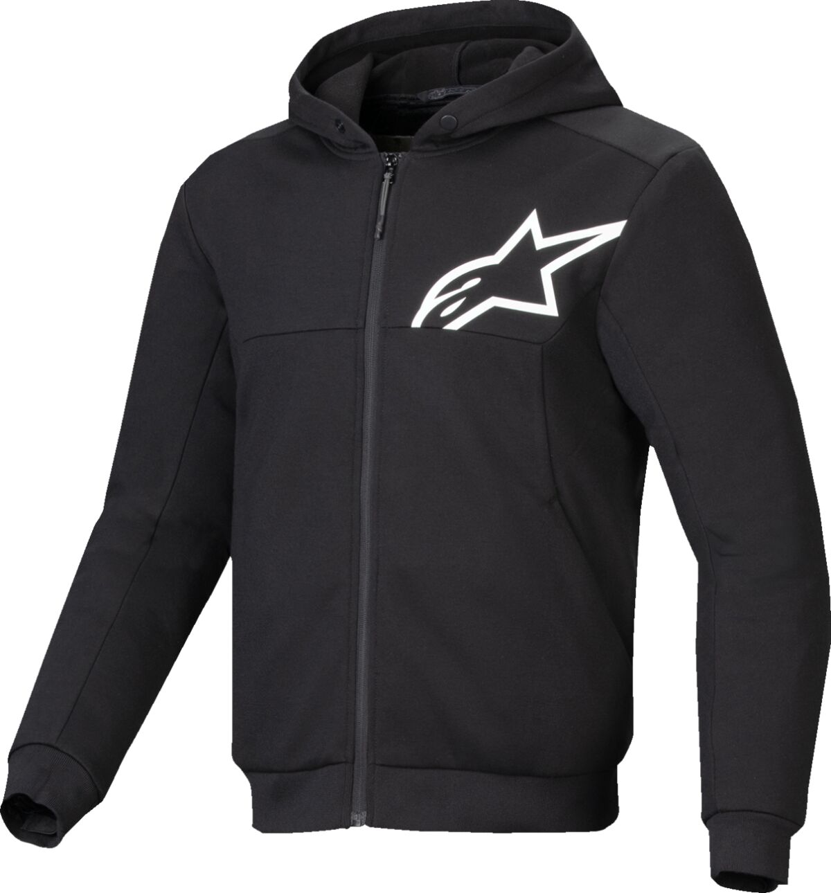 JACKET/HOODIE CHROME V2 BLK/WH