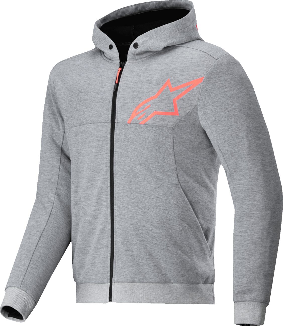 JACKET/HOODIE CHROME V2 GRY/RE