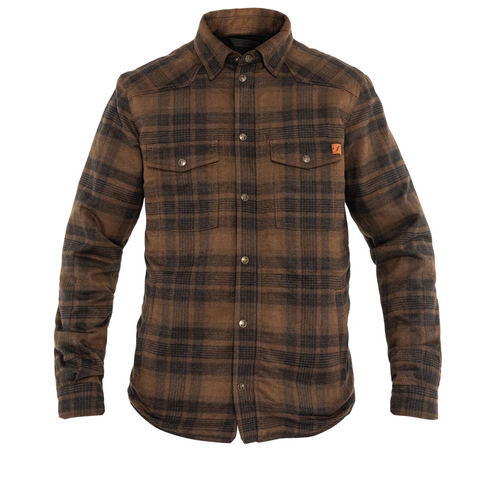 MOTOSHIRT WOODY BROWN 5XL