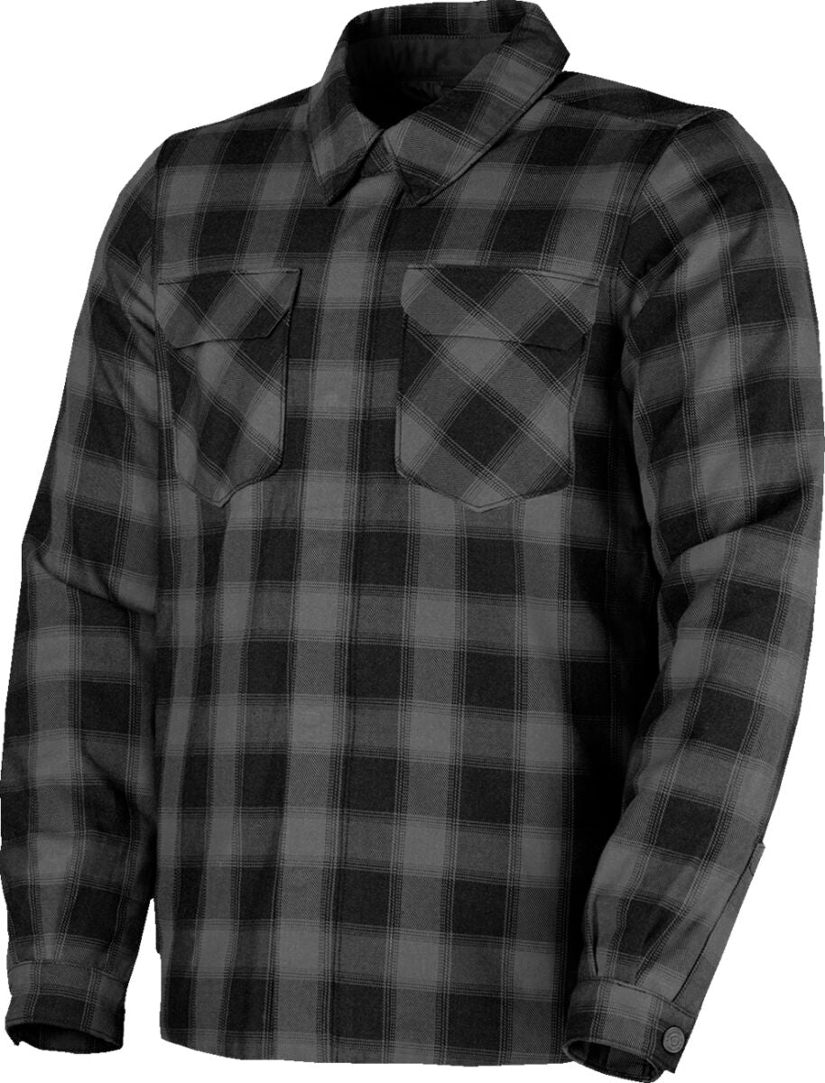 JACKET FALLBLOCK FLANNEL BLACK