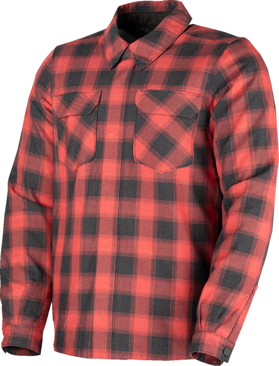 JACKET FALLBLOCK FLANNEL RED X
