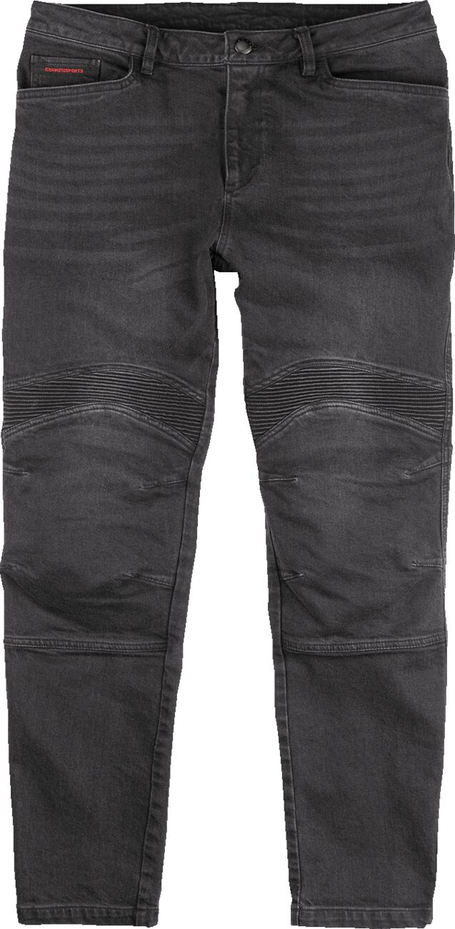 PANT DENM SLBTWN CE BK 36